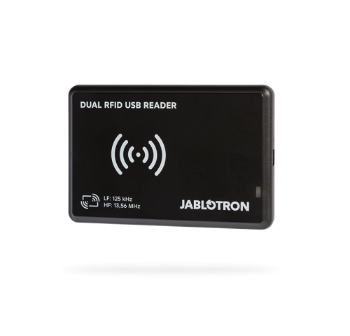 JA-191T Duální RFID USB stolní čtečka