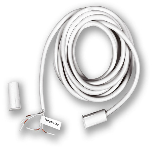 TAP-25T - Čtyřdrátový závrtný magnetický kontakt menší - bílá