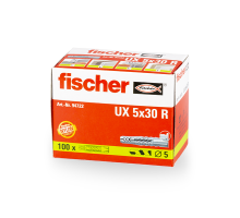 ACC-D-UX5R univerzální hmoždinka Fischer UX 5 R ACC-D-UX5R univerzální hmoždinka Fischer UX 5 R