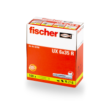 ACC-D-UX6R univerzální hmoždinka Fischer UX 6 R ACC-D-UX6R univerzální hmoždinka Fischer UX 6 R