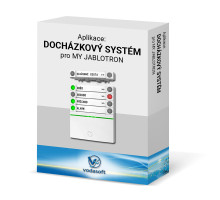 Docházkový systém pro MyJABLOTRON, licence pro 1PC, 20 uživatelů
