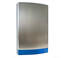 JA-1X1A-C-ST-B Nerezový kryt sirény JA-111A, JA-151A a JA-163A - modrý blikač - Jablotron JA-1X1A-C-ST-B Nerezový kryt sirény JA-111A, JA-151A a JA-163A - modrý blikač - Jablotron