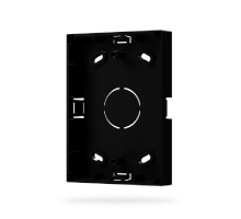 WRE-SC-BK Krabička pro povrchové tahání kabelu venkovní klávesnice JA-120E-BK, JA-121E-BK WRE-SC-BK Krabička pro povrchové tahání kabelu venkovní klávesnice JA-120E-BK, JA-121E-BK