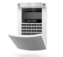 JA-154E (WH) Bezdrátový přístupový modul s displejem, klávesnicí a RFID - bílá JA-154E (WH) Bezdrátový přístupový modul s displejem, klávesnicí a RFID - bílá
