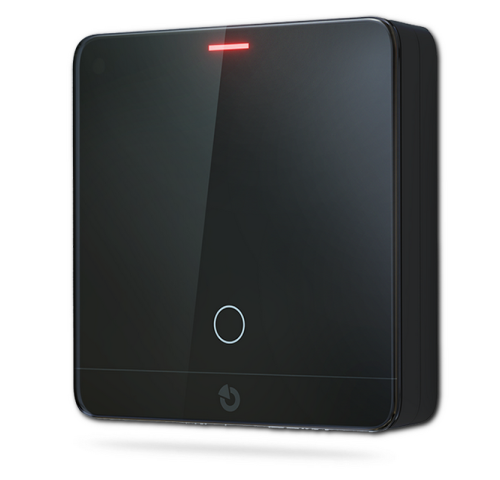 JB-151TH-AN Bezdrátový senzor teploty a vlhkosti s funkcí termostatu - antracitová - Jablotron