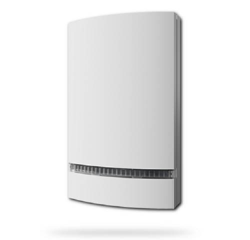 JA-1X2A-C-WH Bílý kryt sirény JA-113A, JA-111A, JA-151A a JA-163A - transparentní světlovod - Jablotron