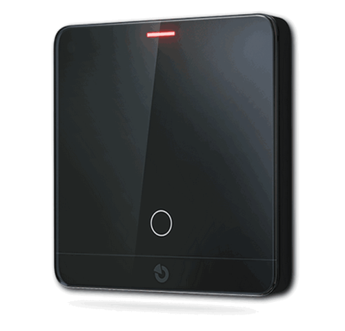 JB-111TH-AN Sběrnicový senzor teploty a vlhkosti s funkcí termostatu - antracitová - Jablotron