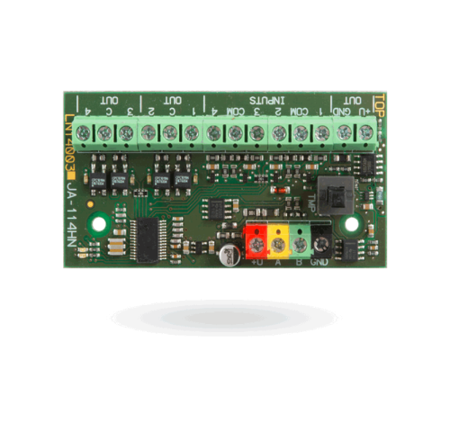 JA-114HN Sběrnicový modul 4 vstupů a 4 výstupů - Jablotron JA-114HN Sběrnicový modul 4 vstupů a 4 výstupů - Jablotron
