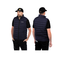 Prošívaná vesta temně modrá - velikost XXL Prošívaná vesta temně modrá - velikost XXL