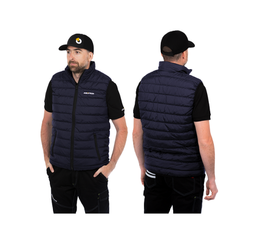 Prošívaná vesta temně modrá - velikost L Prošívaná vesta temně modrá - velikost L