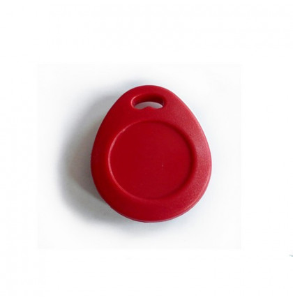 RFID přívěšek PC-02 červený, kvalitní a mechanicky odolný