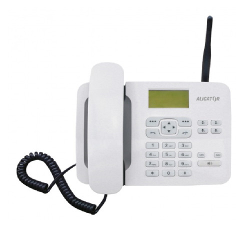 ALIGATOR T100 bílý, stolní GSM telefon ALIGATOR T100 bílý, stolní GSM telefon