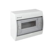 Rozvaděč RN-8 Fala (N+PE) IP40 plastový 1x8 nástěnný / průhledné dveře Rozvaděč RN-8 Fala (N+PE) IP40 plastový 1x8 nástěnný / průhledné dveře