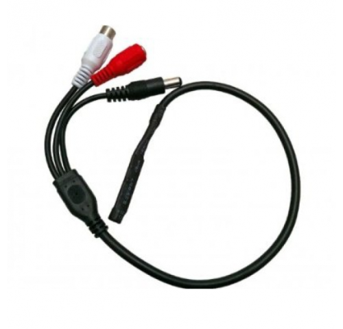Aipa CP-PR-26 Mini mikrofon pro CCTV (s konektory) Aipa CP-PR-26 Mini mikrofon pro CCTV (s konektory)