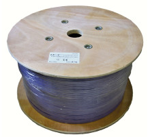 LEXI-Net instalační kabel Cat 6A U/FTP LSOH (Dca) 500m cívka fialový