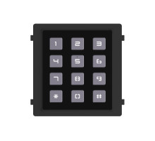 DS-KD-KP/Black Video Intercom 2. generace, modul klávesnice, černá barva
