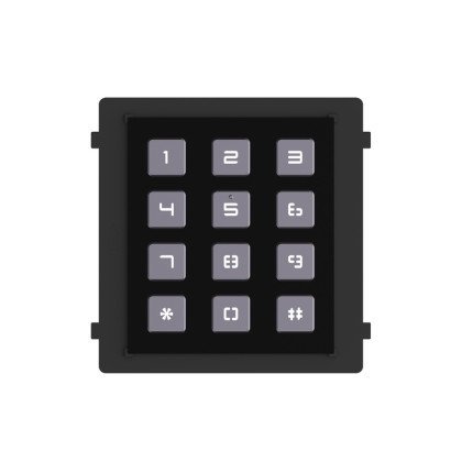 DS-KD-KP/Black Video Intercom 2. generace, modul klávesnice, černá barva