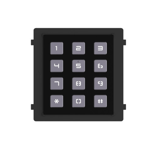DS-KD-KP/Black Video Intercom 2. generace, modul podsvícené klávesnice, 1W, IP65, IK07,… DS-KD-KP/Black Video Intercom 2. generace, modul podsvícené klávesnice, 1W, IP65, IK07,…