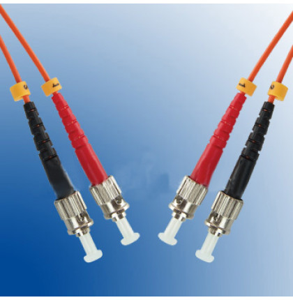 LEXI-Net Patch kabel 62,5/125, ST-ST, 1m duplex