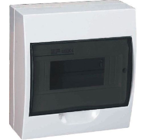 Rozvaděč TSM-8 plastový 1x8P nástěnný Rozvaděč TSM-8 plastový 1x8P nástěnný