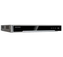 DS-7608NI-I2/8P 8-k | 8x POE | do 12 Mpx | 80 Mb/s | H.265+ | 2x HDD | HDMI, VGA | I/O
