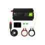 Green Cell INV01DE Měnič napětí z 12V na 230V, 300W/600W - modifikovaný sinus