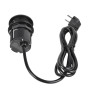 Solight vestavná zásuvka 1x 16A + USB-C 65W PD, 2m, černá Solight vestavná zásuvka 1x 16A + USB-C 65W PD, 2m, černá