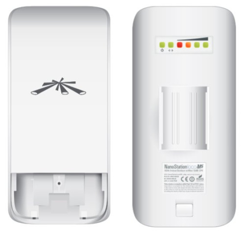 Ubiquiti NanoStation Loco M5, venkovní, 5GHz MIMO, 2x 13dBi, AirMAX