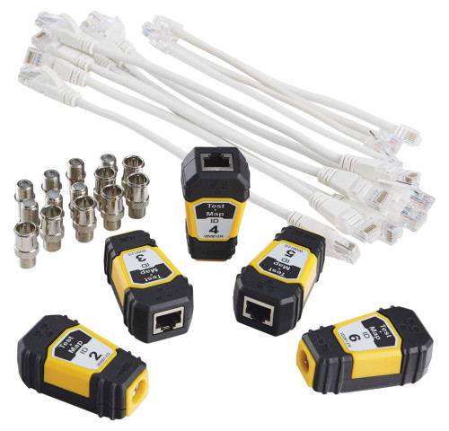 Klein Tools -Sada s mapery #2-6 s příslušenstvím pro VDV Scout® Pro 3 Klein Tools -Sada s mapery #2-6 s příslušenstvím pro VDV Scout® Pro 3