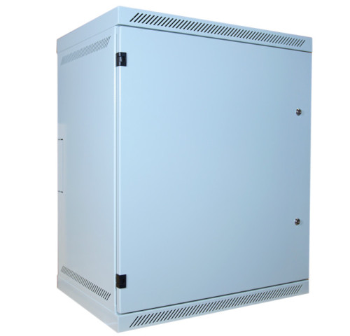 LEXI-Net rozvaděč 15U nástěný 15U,400mm, plné dveře 2x zámek