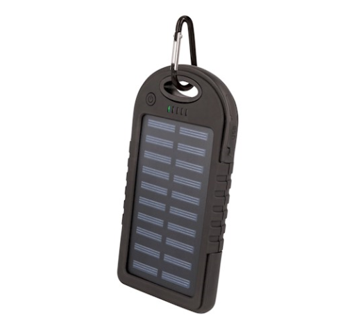 Solární powerbanka Setty PB-016 5000mAh, 5W černá