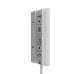 Superior DoorProtect G3 Fibra, drát. magnetický detektor, senzor otřesu a náklonu, bílý