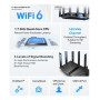 WiFi router TP-Link Archer AX95 WiFi 6 AP, 3 x GLAN, 1x GWAN, 1x 2.5GWAN, 2x USB, AX8700, 2,4/5GHz, OneMesh WiFi router TP-Link Archer AX95 WiFi 6 AP, 3 x GLAN, 1x GWAN, 1x 2.5GWAN, 2x USB, AX8700, 2,4/5GHz, OneMesh