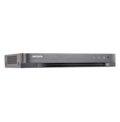 DS-7204HQHI-K1/B 4-k | THD do 4 Mpx | Hybridní režim IP + THD | H.265+ | 1x HDD | CVBS |…