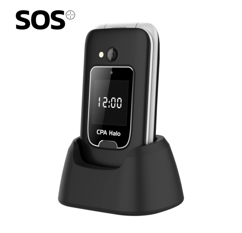 Telefon CPA Halo 25 Senior černý s nabíjecím stojánkem Telefon CPA Halo 25 Senior černý s nabíjecím stojánkem