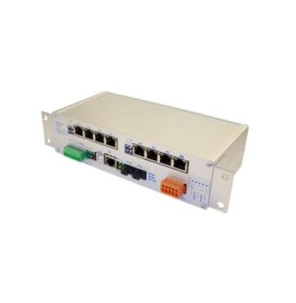 1-858-226 2G-2.1.7.E-BOX-PoE, průmyslový switch pro kruhovou topologii…