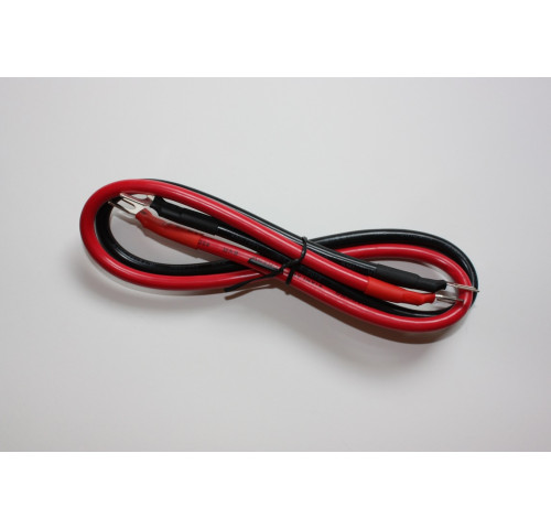 Propojovací kabely pro baterie, měniče, d.50cm, 10mm2, 2x vidlička M6 - pár (3WR-BVR10UT10-6)