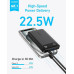 Powerbanka Anker 10000mAh, 22,5W černá