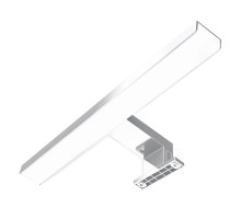 Solight LED koupelnové osvětlení nad zrcadlo 3v1, 7W, 455lm, 4000K, IP44, 40cm, chrom