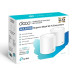 WiFi router TP-Link Deco X50(2-pack) AX3000, WiFi 6, 3x GLAN, / 574Mbps 2,4GHz/ 2402Mbps 5GHz