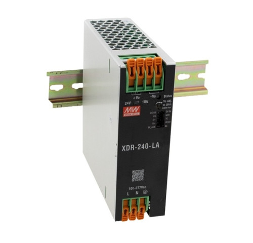 MEAN WELL XDR-240-48LA Průmyslový prémiový zdroj na DIN lištu 240W 48V MEAN WELL XDR-240-48LA Průmyslový prémiový zdroj na DIN lištu 240W 48V