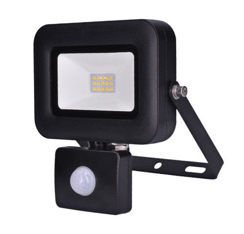Solight LED reflektor PRO se senzorem, 10W, 920lm, 5000K, IP44