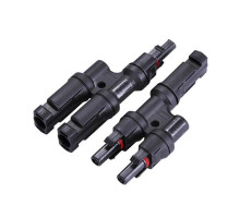 Rozbočovací konektory MC4 (1pár) pro solární panel (MC4 z 1 na 2) Rozbočovací konektory MC4 (1pár) pro solární panel (MC4 z 1 na 2)