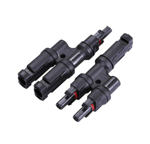 Rozbočovací konektory MC4 (1pár) pro solární panel (MC4 z 1 na 2)