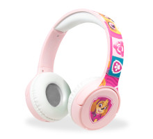 Bluetooth sluchátka Tlapková patrola růžová