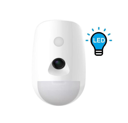 DS-PDPC12PF-EG2-WE AX PRO bezdrátový PIR detektor s integrovanou kamerou a LED přísvitem,…