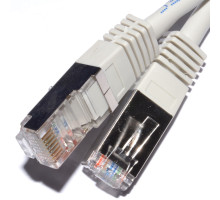 Patch kabel CAT 6a S-FTP, RJ45-RJ45, AWG 26/7 0,25m