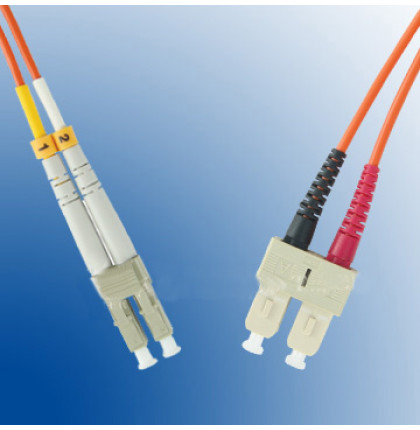 LEXI-Net Patch kabel 62,5/125, SC-LC, 3m duplex