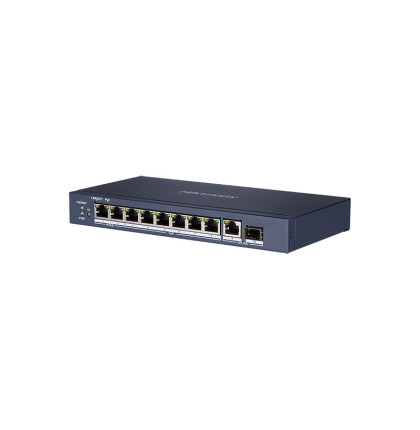 DS-3E0510HP-E 8x POE | 9x 1 Gb | 1x 1 Gb SFP | celkový výkon PoE 110 W | Hi-PoE porty…