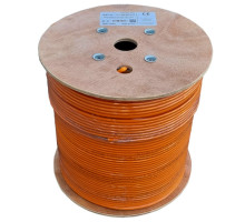 LEXI-Net instalační kabel Cat 6A S/FTP LSZH (B2ca) 500m cívka oranžový